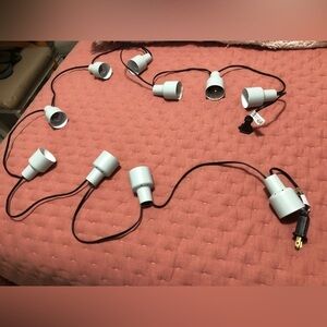 Interior string lights